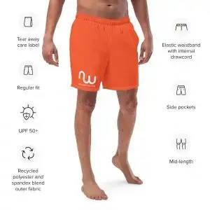 Board Short Orange