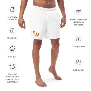 Board Short White